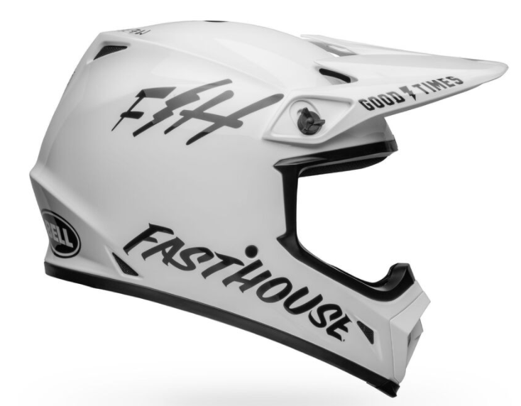 Main image of 2022 Bell MX-9 MIPS FastHouse Helmet (White/Black)