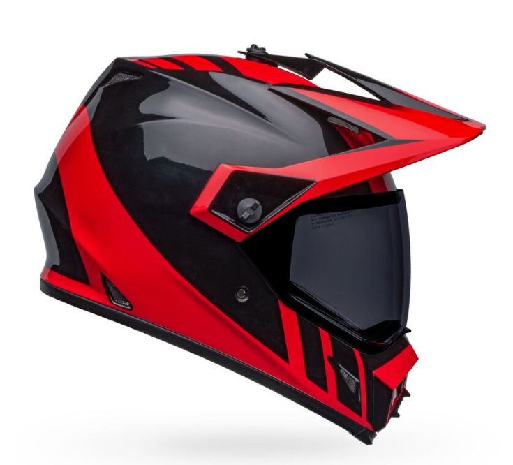 Main image of 2022 Bell MX-9 Dash Adventure MIPS Helmet (Black/Red)