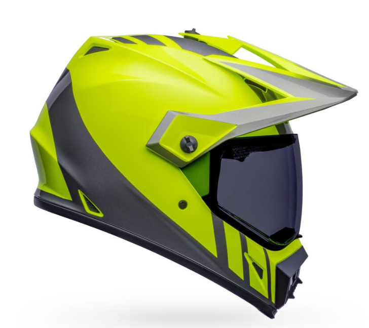 Main image of 2022 Bell MX-9 Dash Adventure MIPS Helmet (Yellow/Gray)