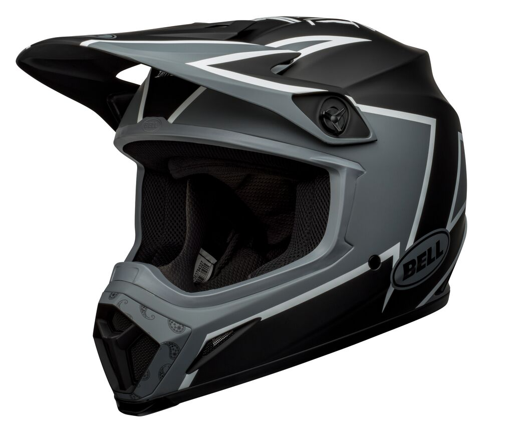 Main image of 2022 Bell MX-9 MIPS Twitch Helmet (Black/Gray/White)