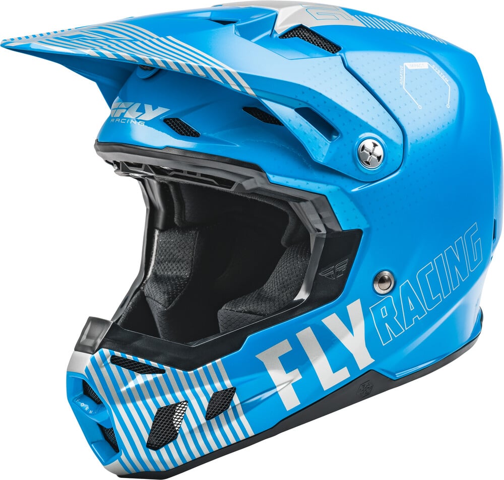 Main image of Fly Racing Formula CC Primary Helmet (Blue/Grey)