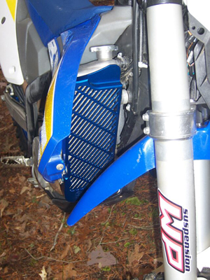 Main image of Bullet Proof Designs Radiator Guards Husaberg 09-14