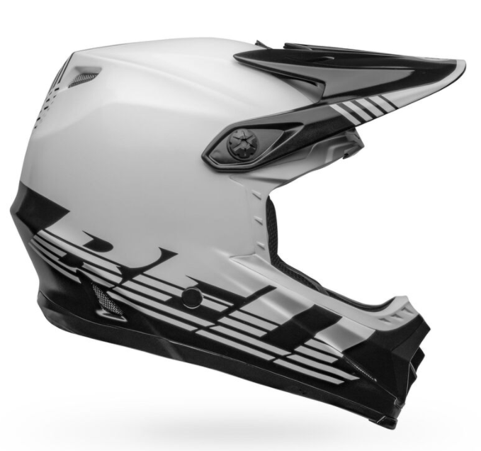 Main image of 2022 Bell MX-9 Youth Louver MIPS Helmet (Black/White)