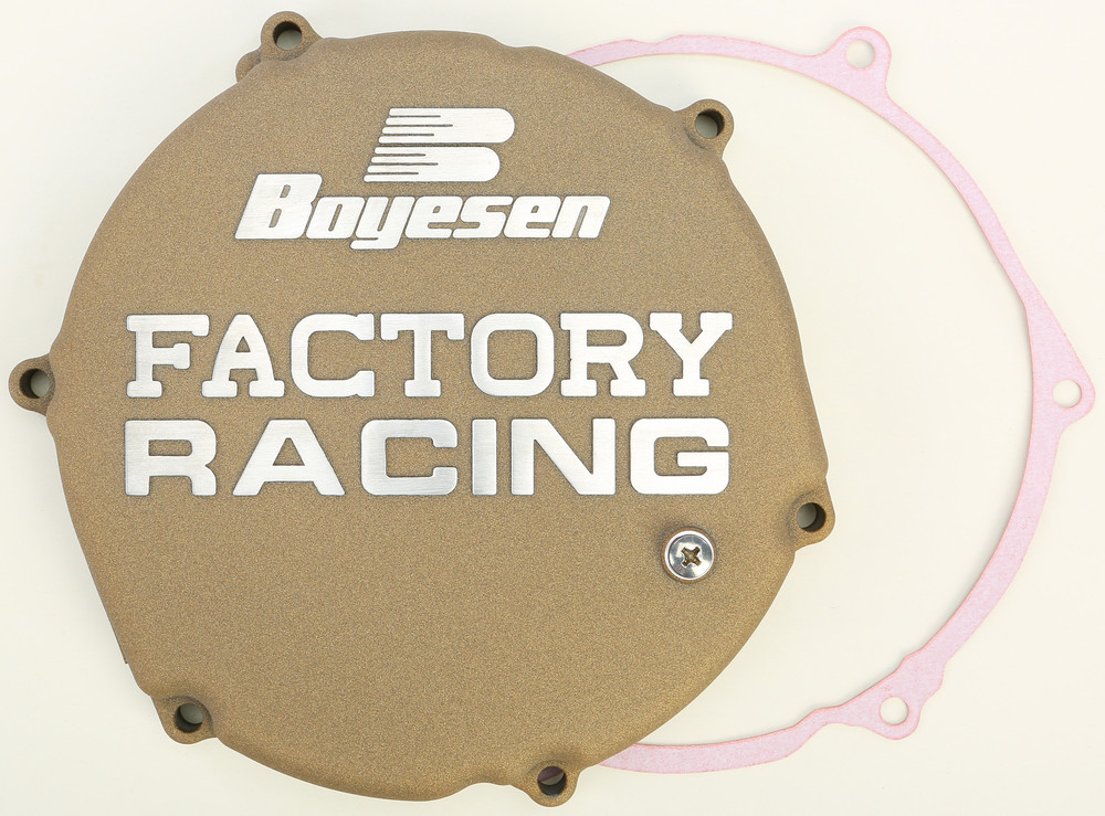 Main image of Boyesen Factory Clutch Cover (Magnesium) KX250 95-02