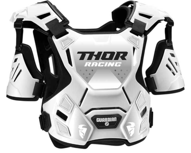 Main image of 2022 Thor Youth Guardian MX Roost Guard (White)