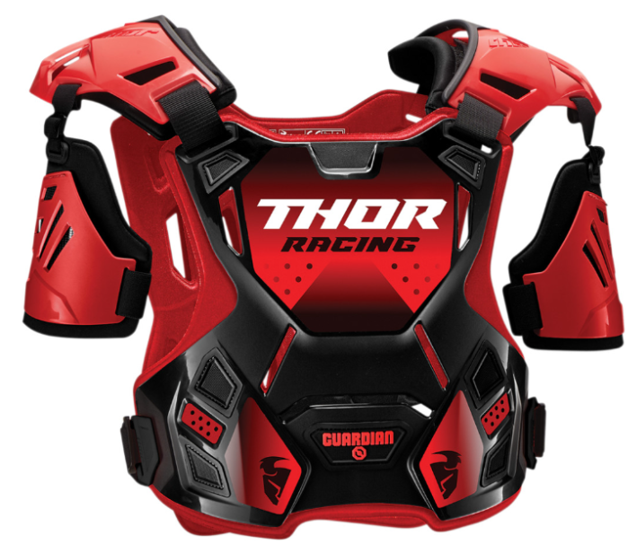 Main image of 2022 Thor Youth Guardian MX Roost Guard (Red/Black)