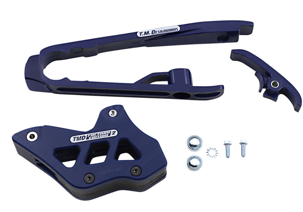 Main image of TMD Dirt Cross Slide & Glide Kit (Blue) HQV 16-22