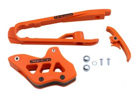 Acerbis X-Grip Frame Guards Black/'16 Orange #2733445229 KTM