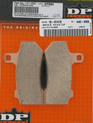 Main image of DP Brakes Standard Sintered Metal Brake Pads
