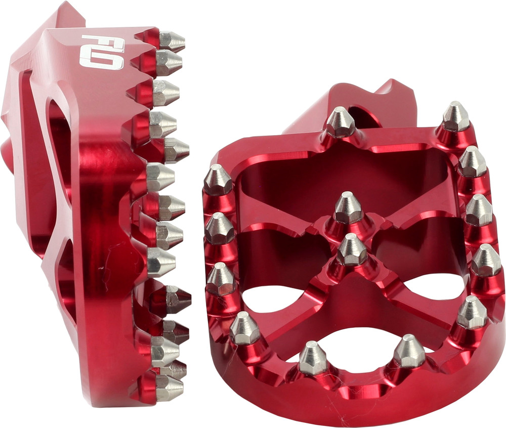 Main image of Flo Footpegs (Red) Honda CRF