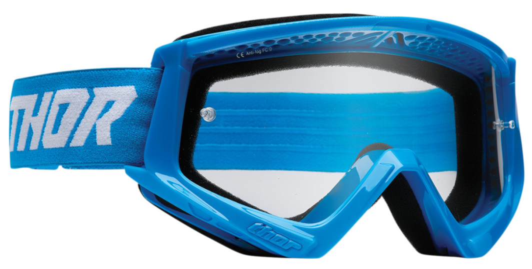 Main image of 2022 Thor Youth Combat Racer Goggle (Blue)