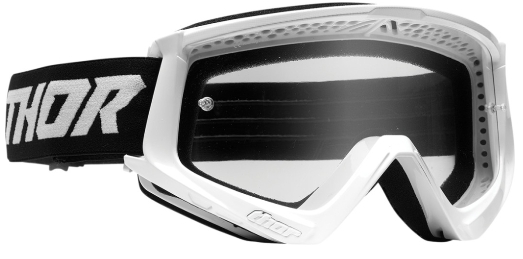 Main image of 2022 Thor Youth Combat Racer Goggle (White/Black)