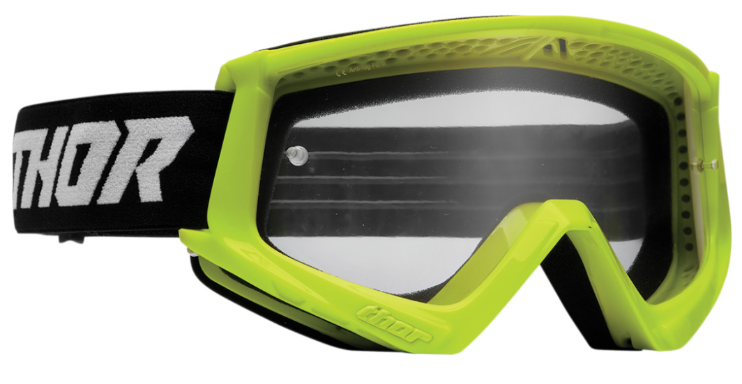 Main image of 2022 Thor Youth Combat Racer Goggle (Black/Green)