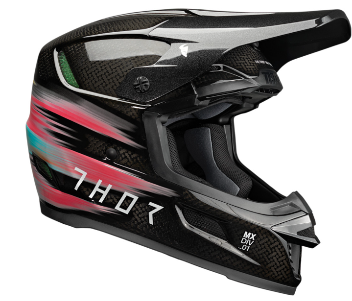 Main image of 2022 Thor Reflex Carbon Theory MIPS Helmet (Black)