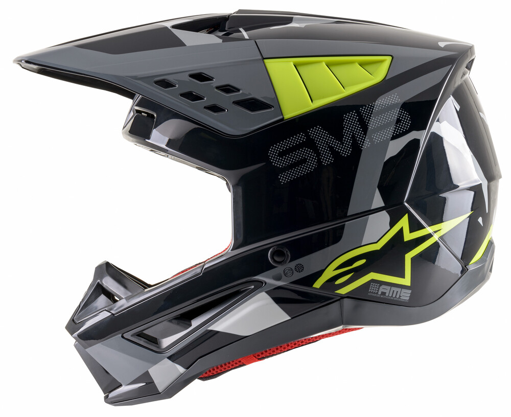 Main image of Alpinestars S-M5 Rover Helmet (Grey/Yellow/Camo)