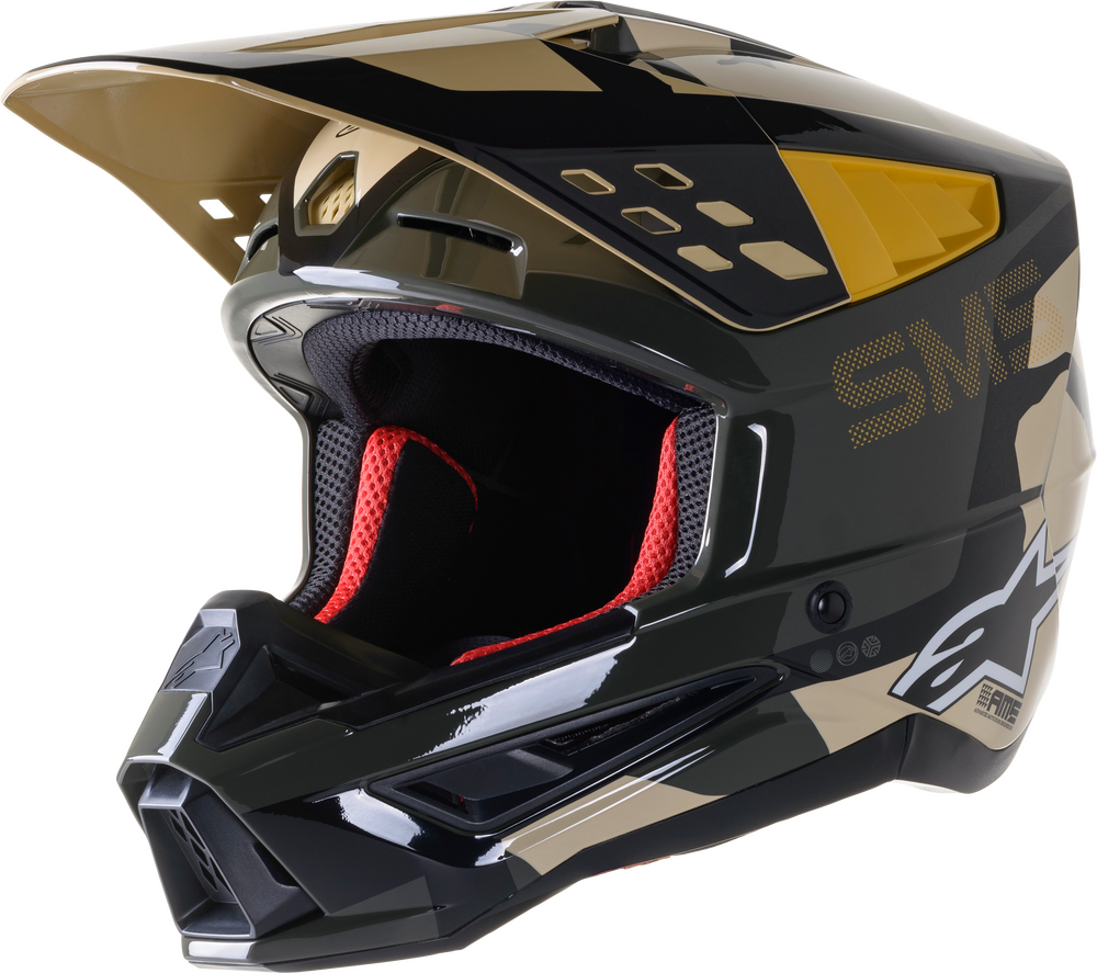 Main image of Alpinestars S-M5 Rover Helmet (Brown/Orange/Camo)