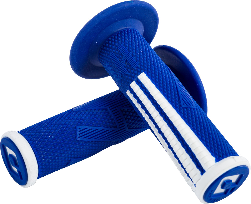 Main image of ODI Emig Racing V2 Pro Grips (Blue)