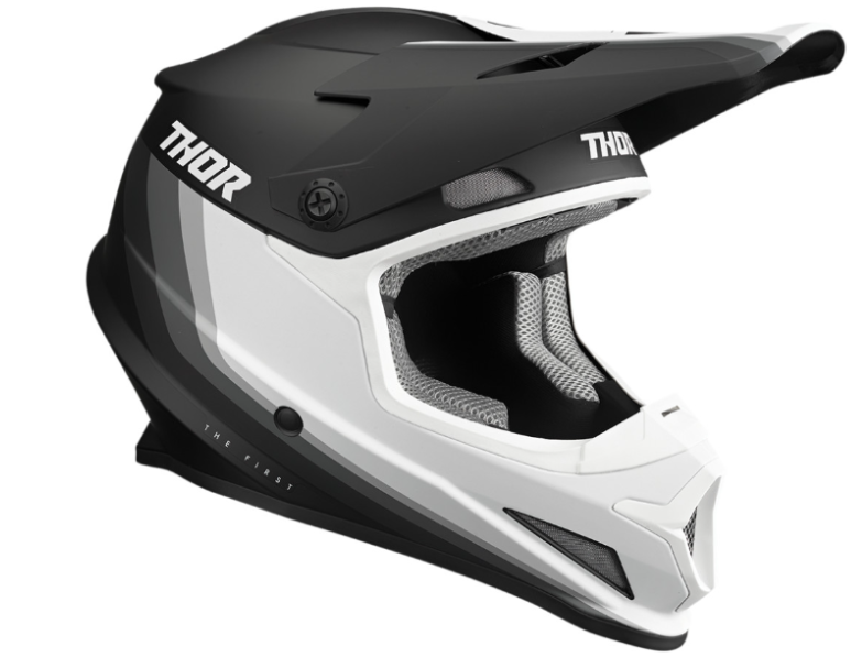 Main image of 2022 Thor Sector Runner MIPS Helmet (Black/White)