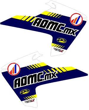 Main image of AOMC.mx 2016 Husky Shroud Graphics by Stickman Graphx