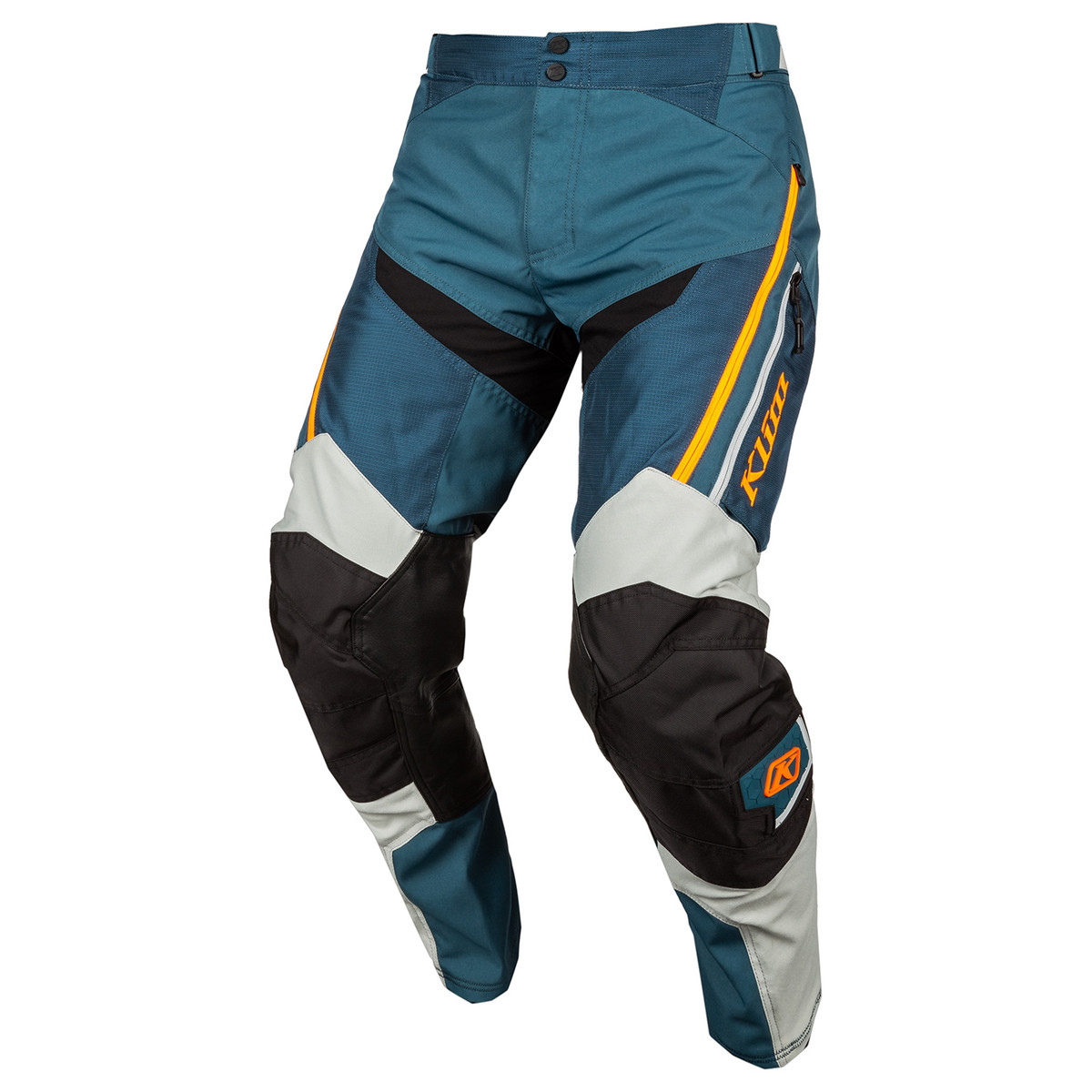 Main image of Klim Dakar in the Boot Pant (Blue/Yellow)