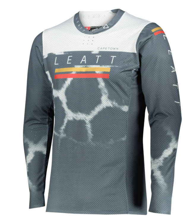 Main image of Leatt Moto 5.5 UltraWeld Jersey (Gray/White)