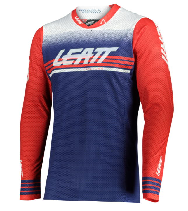 2022 Leatt Jersey Moto 5.5 UltraWeld (Blue/Red)