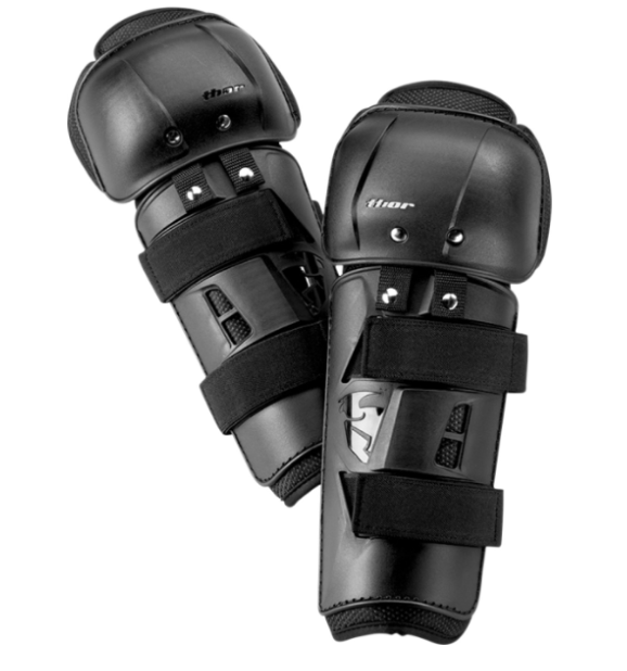 Main image of 2022 Thor Youth Sector Knee Guards (Black)