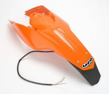 Main image of UFO Enduro Rear Fender w/Light KTM 08-11