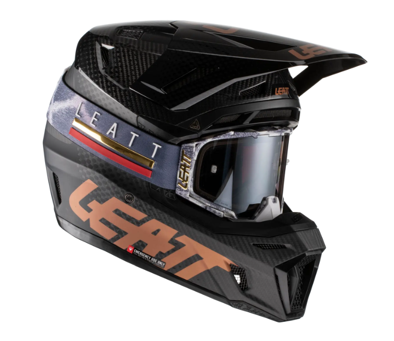 Main image of Leatt Helmet Kit Moto 9.5 Carbon V22 (Black)