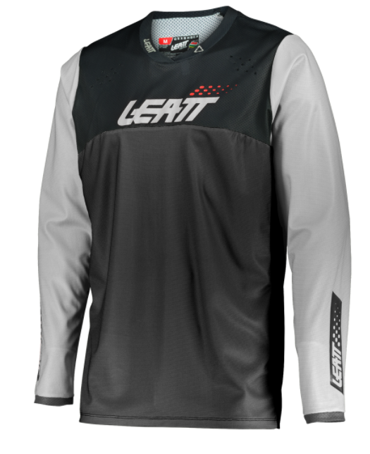 Main image of 2022 Leatt Moto Jersey 4.5 Enduro (Gray/Black)