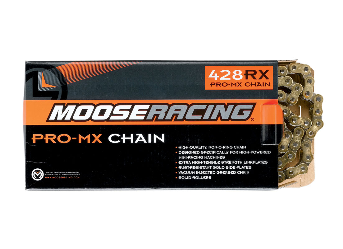 Main image of Moose 428 RXP Pro MX Chain 130 Link (Gold)