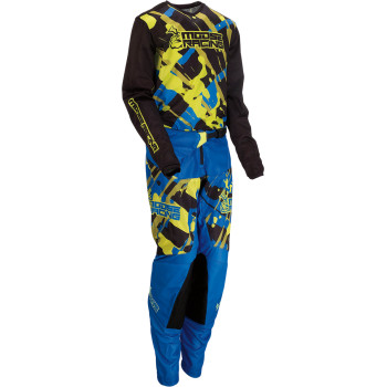 Main image of Moose Racing Youth Agroid Gear Set (Blue/Hi-Vis)