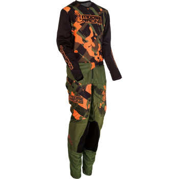 Main image of Moose Racing Youth Agroid Gear Set (Green/Orange)