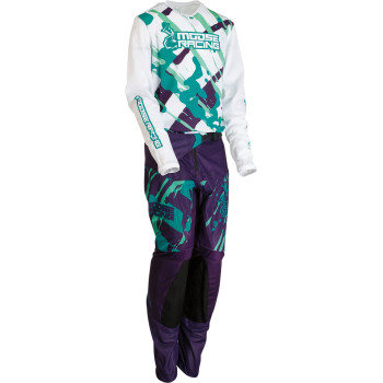 Main image of Moose Racing Youth Agroid Gear Set (Purple/Teal)