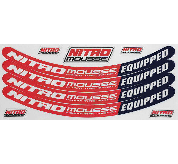 AOMC mx Nuetech Nitro Mousse Dayglo Rim Sticker Kit