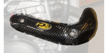 Main image of P3 Carbon Heat Shield Honda CRF250R 14-17