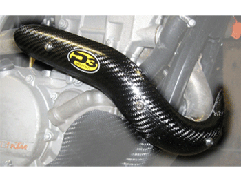 Main image of P3 Carbon Fiber Heat Shield Husaberg FE 250 13-14