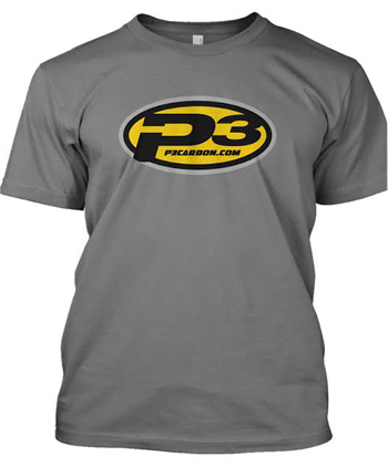 Main image of P3 Carbon T-Shirt (Gray)