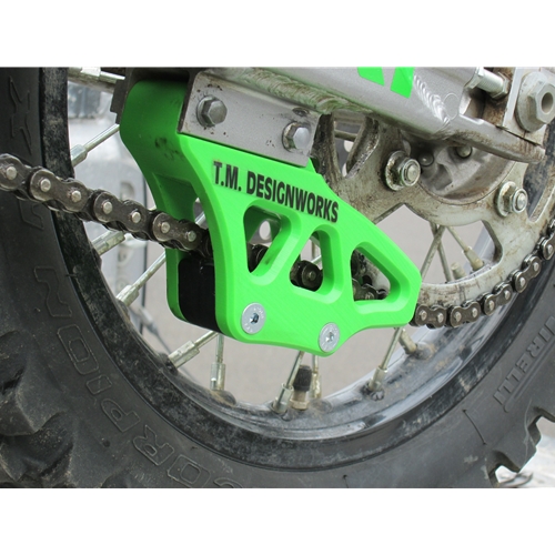 TMD Factory Edition 2 Rear Chain Guide (Green) KX85 01-21