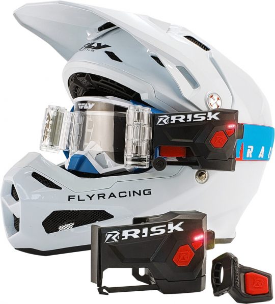 Risk Racing-Universel Ripper automatique téléviseurs Roll Off System MX ENDURO Goggles