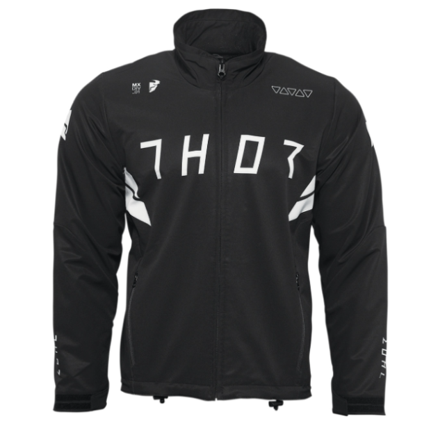 Main image of 2022 Thor Warmup Jacket (Black/White)