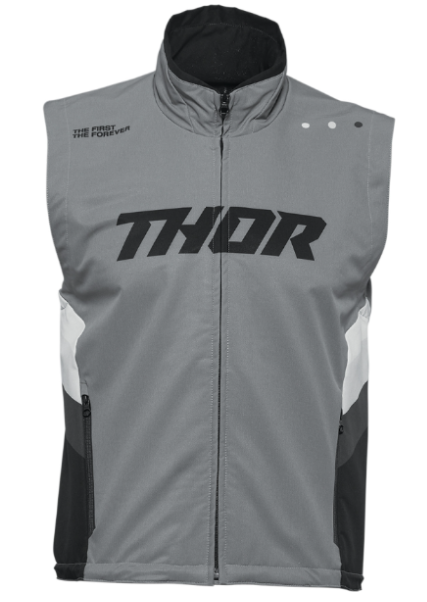 Main image of 2022 Thor Warmup Vest (Gray/Black)