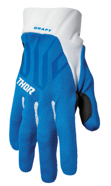 Main image of 2022 Thor Draft Gloves (Blue/White)