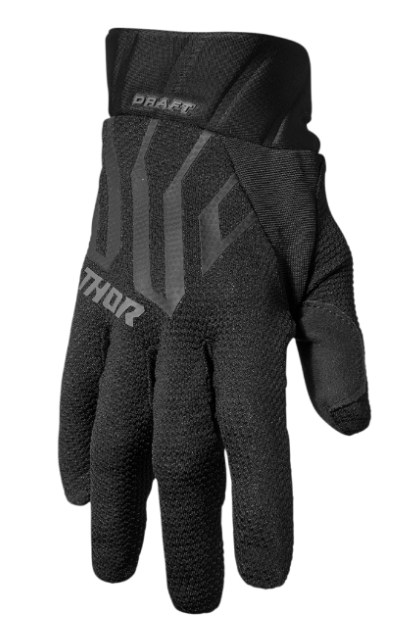 Main image of 2022 Thor Draft Gloves (Black/Gray)