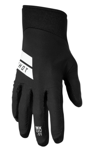 Main image of 2022 Thor Agile Hero Gloves (Black/White)