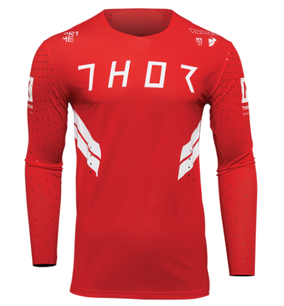 Main image of 2022 Thor Prime Hero Jersey (Red/White)