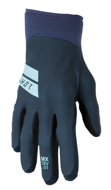 Main image of 2022 Thor Agile Hero Gloves (Blue/Mint)