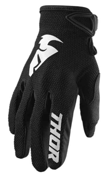 Main image of Thor Youth Sector Gloves (Black)