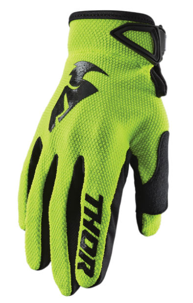 Main image of Thor Youth Sector Gloves (Green)