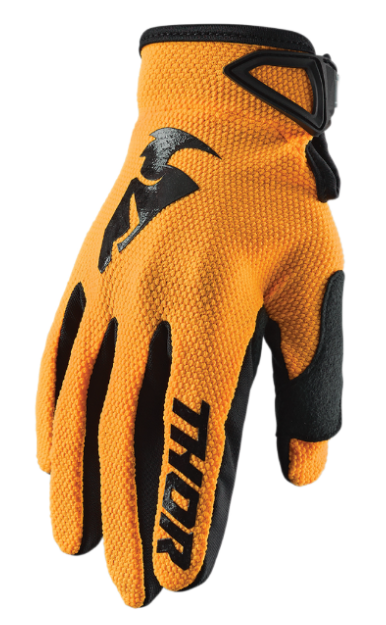 Main image of Thor Youth Sector Gloves (Orange)